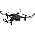 WOLF pihot® G2 Mini Drone with Dual Wide Angle Camera, Headless Mode, One-Click Take off/Landing (Black)