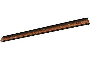 innogard – Erdanker schmal 450 x 50 x 12 mm für Rasenkanten – Corten-Stahl – Fixierstab, Montagehilfe, 1,5 mm stark