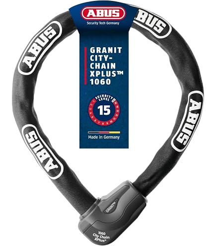 ABUS 68/12KS120 Schloss Antirobo Victory mit Kette Sport & Freizeit