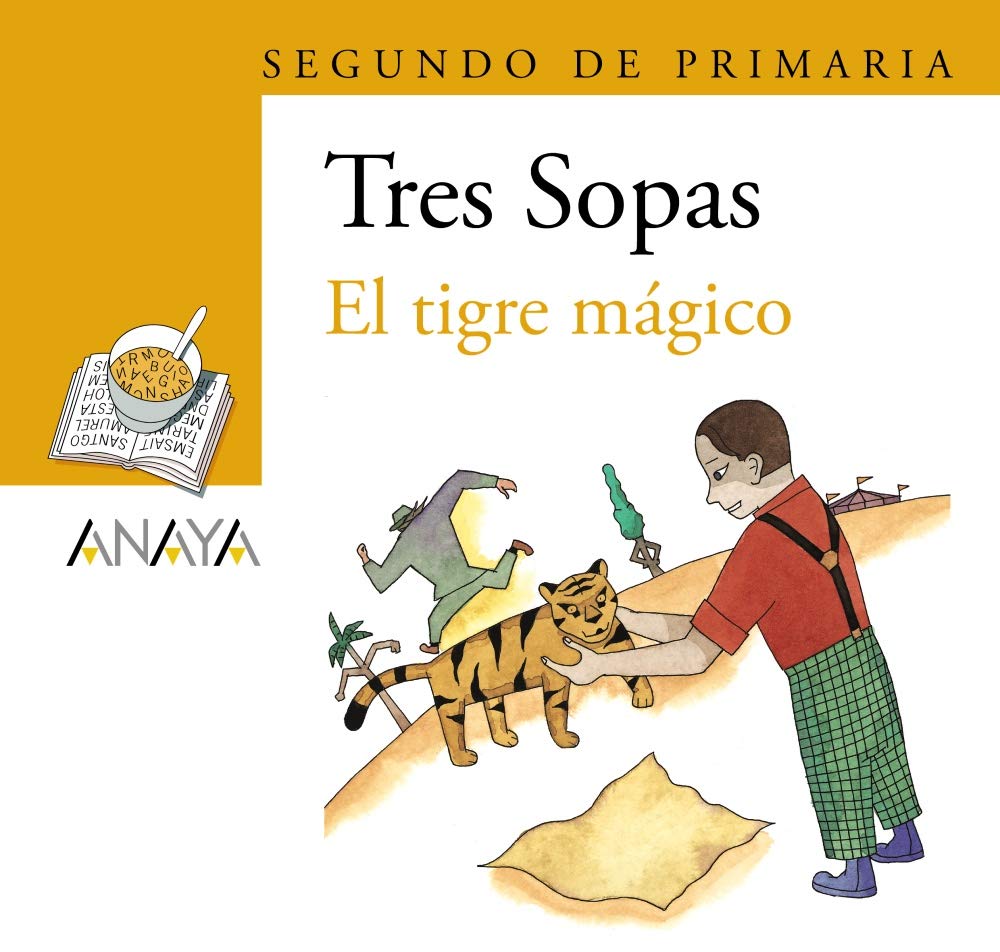 Blíster " El tigre mágico " 2º de Primaria - Plan Lector Tres Sopas )