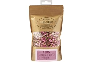 GRAINE CRÉATIVE Fiori secchi, boccioli di Rosa Decorativi 150 g
