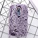 Produktbild Nadoli für LG G7 Hase Pelz Hülle,Kaninchen Case Warme Winter Weiche Flauschige Plüsch Haar Handy Tasche Soft Schutzhülle Cover für LG G7,Lila