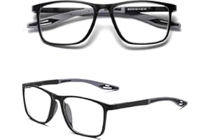 Hubeye Sportowe okulary do czytania dla kobiet i mężczyzn ultralekkie okulary do czytania okulary przeciwmgielne