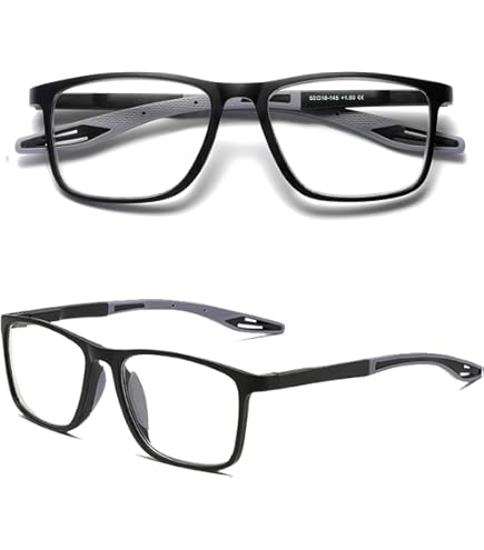 L141 Occhiali Da Lettura Di Alta Qualità + Custodia/cerniere A - Foto 2