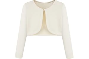 BONNY BILLY Chaqueta de Punto Niña Algodón Cárdigan Bolero Ropa Niña Manga Larga