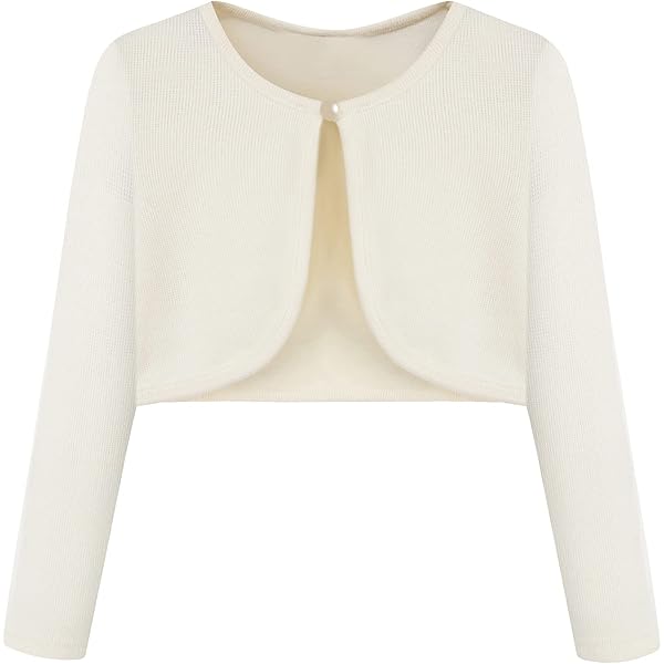 Aelstores Boléro Rembourré à Manches Longues En Fausse