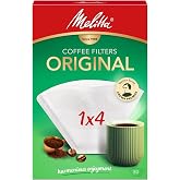 Melitta Original Beyaz Kahve Filtre Kağıdı 1x4 Numara 80'li Paket