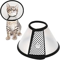 Collerette Chat Anti-léchage - Réglable, Douce, Confortable - Pour Soins Post-opératoires Ou Protection