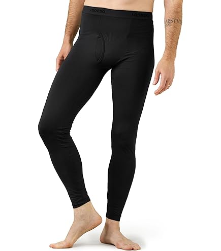 Sous Vetement Thermique Homme BEGIANT Lot De 2 Caleçons Thermiques Homme Hiver Sous-vêtements Pantalon Thermique Homme