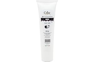 CAKE DECORATION LINE CakeDecorationLine Colorante Alimentare Gel Concentrato 100gr Nero - Coloranti Alimentari per Masse