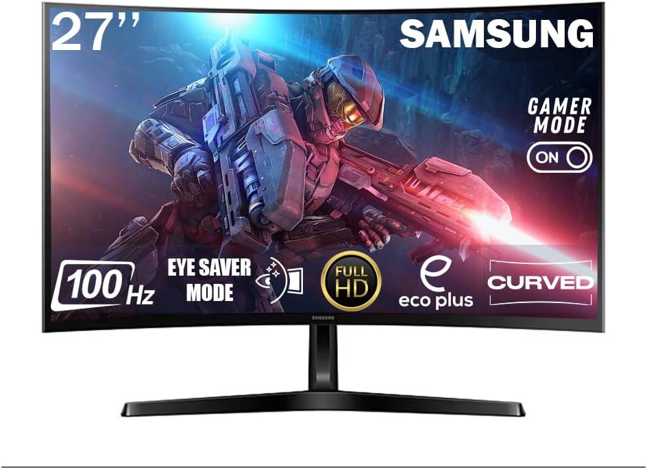 SAMSUNG 27" VA S3 S36GD LS27D366GAUXUF 4ms 100Hz HDMI-DP Kavisli Monitör 1920x1080