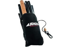 JENZI Bâton de wading avec pochette à accrocher à la ceinture pour des appuis sûrs