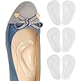 Dr Foot Plantar Fasciitis Arch Support Shoe Insoles 5 Pairs,Thicken Gel Arch Pads For Flat Feet-Self-Adhesive Arch Cushions Inserts For Men And Women,Clear,3 Count(Pack Of 1)