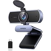 UGREEN PC i&ccedil;in 4K Web Kamerası, Mikrofonlu Ultra HD Web Kamerası, Gizlilik Kapağı, 70&deg; Fov, PDAF Otomatik Odaklama, USB A ve 