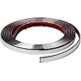 AUTOSiTY 10Mm Side Window Stylish Chrome Beading Roll 10 Meter286 for Hyundai i10 [2007-2010]