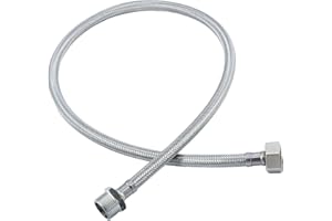 UNVENTED COMPONENTS EUROPE Expansion Vessel Hose 1 Metre Length 3/4″ Male to 3/4″ Female