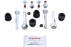 Bigg Red - Brake caliper Slider Pin Kit - Compatible with GS300, IS200, IS300, SC 430, GS 430 1997-2010, MR2 SW20, Celica, Corolla, Carina E 1992-2002, Avensis Picnic