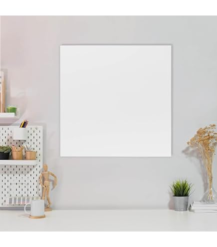Banjado Magnettafel 30x75 Cm – Magnetwand Mit Motiv Esel, Inkl. 4 Magneten & Montageset