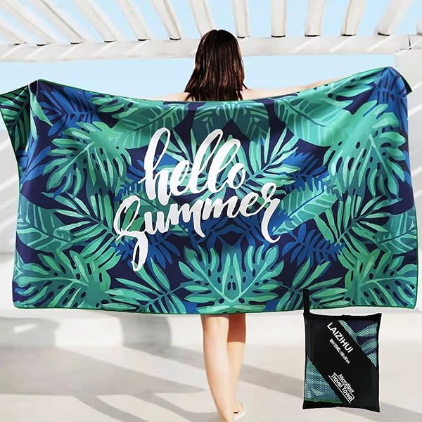 Grand Sac De Plage Femme BGIUSQF - 17,3 Pouces - Toile De Coton/lin - Multi-poches - Pour Plage, Piscine, Voyage, Gym Grand Sac Plage 17.3 Pouces