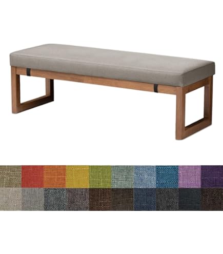 Bankkussen Binnenmeubilair 120 x 30 cm 100 x 30 cm 150 x 40 cm, Erkerbankkussens Antislip bureaustoelkussen Verwijderbaar voor eetkamerstoel Keuken Huissofa(Milky Tea,60x35x6cm