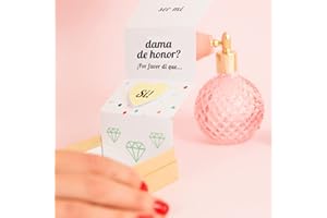 WILD CONFETTI Regalo Dama de Honor boda Tarjeta Quieres ser mi dama de honor Petición regalo dama de honor boda (DAMA DE HONOR)