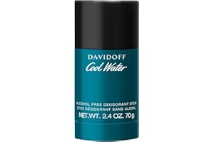 DAVIDOFF Cool Water Man Extremely Mild Deodorant Stick, Deostift, aromatisch-frischer Herrenduft, 75ml Lavendel,Pfefferminze,Sandelholz