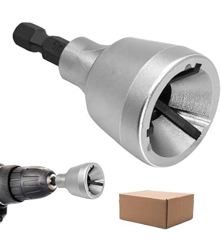 FOCSTOL Attrezzo Per Sbavatura Esterna 3mm-20mm - 3 Lame In Carburo Per Metallo, Acciaio, Ottone Con Gambo Esagonale