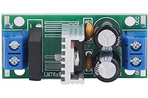 EUJGOOV Modulo Regolatore Vite 12V DC 15~24V AC 12~18V 3A Raddrizzatore Ponte Alimentatore Convertitore Filtro