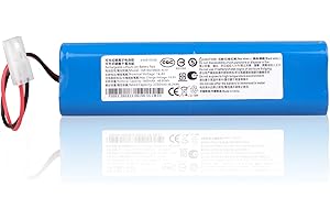 AOFONCHY 14,4 V 3400 mAh Batería Compatible con 360 S6, S8, Rowenta X-Plorer 75, 75S, 75S+, 75 Animal, Serie 95, RR7635, RR7675, RR8597, RR8587 RR8577WH SS-2230002528 SS-2230002529