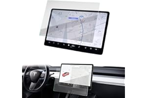Digi-Tatoo Displayschutzfolie für Tesla Model Y/old Model 3(2019-2023.Octorber) - Matt, 9H gehärtes Glas, Schutzfolie, Kratzfest und stoßfest