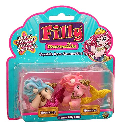 Dracco m063010 - Filly Mermaid, Super Glitter Migliori Amici, Bunt