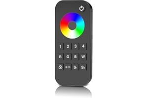 NUTBRO Mando a distancia RF RGBW RGB de 4 zonas Just For VP Controller