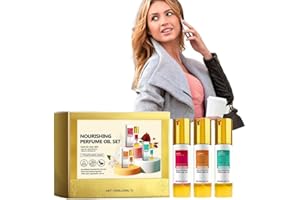 CHISHAYA Nourishing Perfume Oil, Clean Elegance Perfume Oil, Longer Lasting Pflegendes Parfümöle für Damen, Rose Jasmine Floral & Fresh Fragrance Gifts for Women Non-Toxic