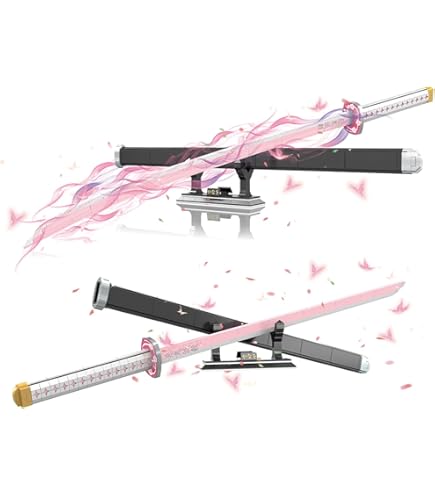Hashiman Demon Katana One Piece Manga zwaard zwaardhouder hout riem - Samurai Catana Cosplay Anime - houten zwaard voor kinderen en volwassenen - Ninja decoratief kostuum sabels (Enma wit