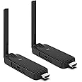 ETZIN Wireless HDMI Receiver and Transmitter Extender Kit,Plug & Play 50M/165FT Portable 2.4G/5G Wirelessly Simultaneous Expansion for Multiple Screens and Camera to TVs,Projectors EPL-1403H.