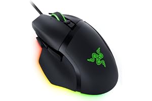 Razer Basilisk V3 35K - w pełni konfigurowalna ergonomiczna przewodowa mysz do gier - czujnik optyczny Focus Pro 35K (kółko przechylne HyperScroll, 11-strefowe oświetlenie Chroma) Czarny