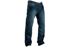 Juicy Trendz Men Motorbike Pants - Men's Kevlar Motorcycle Jeans – Easy to Washable Mens Biker Trousers with Protective Knee & Hip Pads