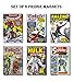 Produktbild SET OF 6 MARVEL SUPER HEROES KÜHLSCHRANKMAGNETE - 002