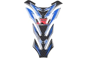 ‎AKOZON Original Carbon Fiber Motorrad Heizöl Tankpad Schutz Aufkleber Aufkleber