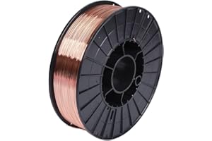 HOMRY Filo per saldatura a gas di protezione, 1 mm, 5 kg, per saldatrice SG2 MIG MAG