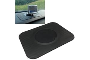 Mofun® Car Sat Nav Friction GPS Rubber Dash Board Non Stick Mount Holder Mat Ultra-Slim Portable For Tomtom Garmin Navman Mio iPhone Samsung Cellphone etc