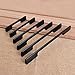 Produktbild Möbel/Schrank/Schubladengriffen aus Aluminium, Verdicken moderne minimalistische Eloxierung Möbelgriffe (96mm, schwarz)