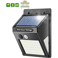 Solarleuchten für Außen, Banral 50LED solarlampen für Außen mit Bewegungsmelder 270° Superhelle Solarleuchte…