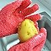 Produktbild [ Kostenlose Lieferung - 7-12 Tage] Honana 1 Paar Peeling Kartoffel Handschuhe Schale Gemüse Fisch Skala Handschuhe Kartoffelschäler Küche Werkzeuge BML® // 1 Pair Peeling Potato Gloves Peel Vegetabl