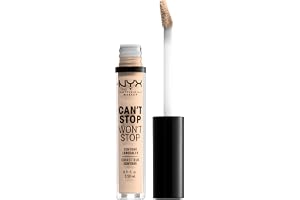 NYX PROFESSIONAL MAKEUP, flytande concealer, Can't Stop Won't Stop Concealer, nyans: Light Ivory, 3,5 ml