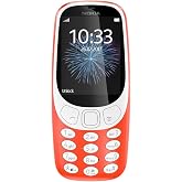Nokia 3310 a00028301 Single SIM, Retro Mobile Phone, Warm Red
