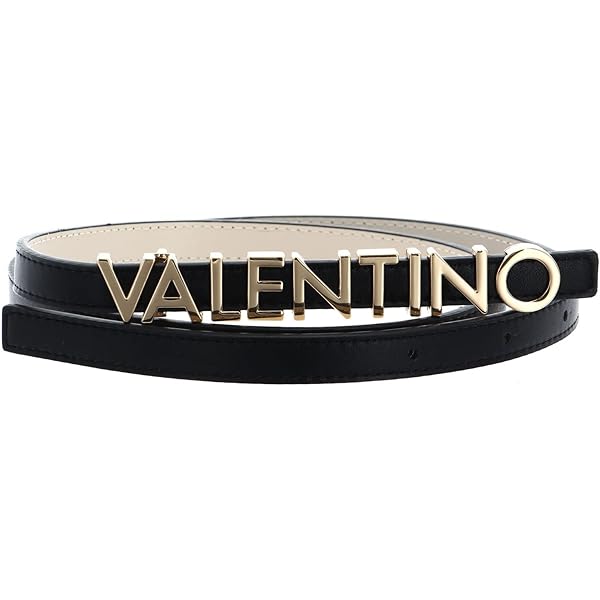 VALENTINO BAGS Gürtel Mit Pinschließe Modell 'BELTY LOGO' (beige