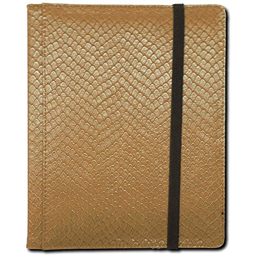 Preisvergleich Produktbild Legion Supplies BN8DHO - 8 Pocket Dragonhide Binder, Gold
