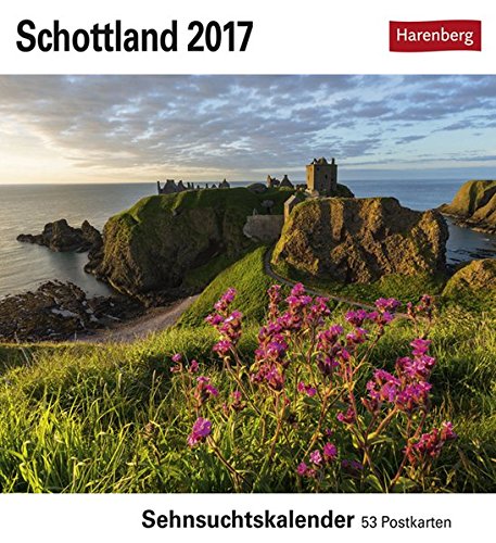 Schottland - Kalender 2017: Sehnsuchtskalender, 53 Postkarten
