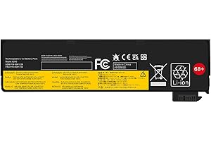 ASUNCELL 10.8V/4400mAh 68+ 45N1124 Batterie d'ordinateur Portable pour Lenovo ThinkPad T440 T440S X240 X240s S440 S540 X250 T450S L450 X260 K2450 T450 T460 L460 T550 W550S L470 P50S T460P Serie
